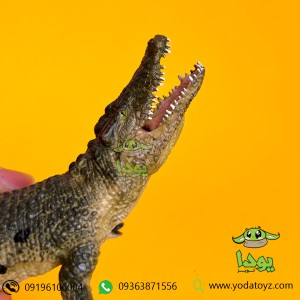 فیگور کروکودیل با فک متحرک برند موجو 387162 - Crocodile with Articulated Jaw figure