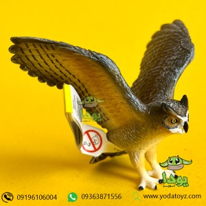 فیگور جغد شاخدار بزرگ برند موجو - Great Horned Owl figure 387284