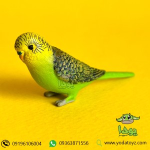 فیگور مرغ عشق رنگ سبز برند موجو 387262 - Green Budgerigar figure