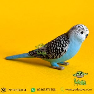 فیگور مرغ عشق رنگ آبی برند موجو 387292 - Blue Budgerigar figure