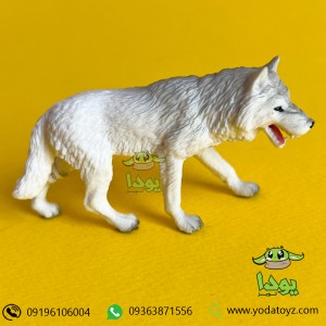 فیگور گرگ سفیده قطبی برند موجو - Arctic Wolf figure