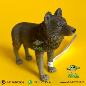 فیگور گرگ ایستاده برند موجو - Timber Wolf Standing figure 387025