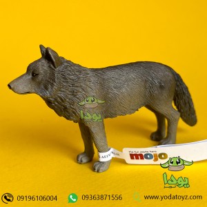 فیگور گرگ ایستاده برند موجو - Timber Wolf Standing figure 387025