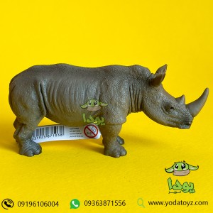 فیگور کرگدن سفید برند موجو -  White Rhinoceros figure 387103