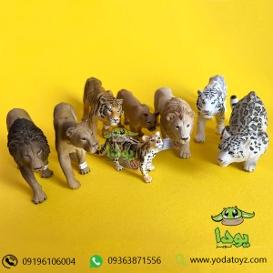 فیگور پلنگ برفی برند موجو -  Snow Leopard figure