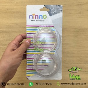 خرید محافظ گرد درجه ی اجاق گاز دو عددی برند ninno
