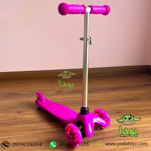 اسکوتر کودک دخترانه apollo رنگ صورتی