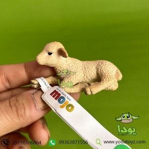 فیگور بچه گوسفند برند موجو - 387099 Lamb Laying down figure