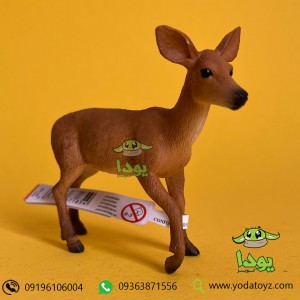 فیگور گوزن ماده دم سفید برند موجو - White Tailed Deer Doe figure