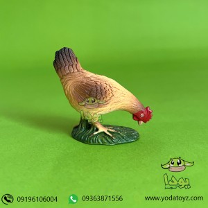 فیگور مرغ در حال دانه خوردن برند موجو 387053- Hen Eating figure