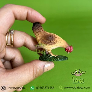 فیگور مرغ در حال دانه خوردن برند موجو 387053- Hen Eating figure