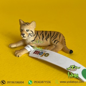 فیگور بچه ببر بنگال نشسته برند موجو - Tiger Cub laying Down figure 387009