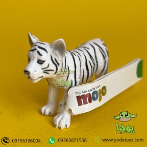 فیگور بچه ببر سفید ایستاده برند موجو - White Tiger cub standing figure