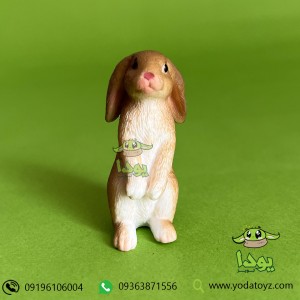 فیگور خرگوش ایستاده برند موجو 387141- Rabbit Sitting figure