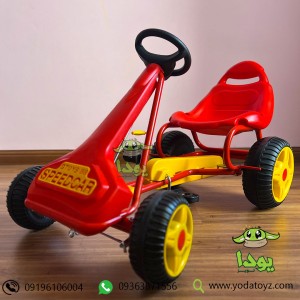 ماشین پدالی کودک مدل اسپیدکار 88 جی تویز speedcar