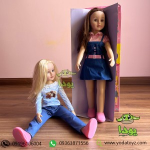 عروسک دخترانه با قد 70 سانتیمتر