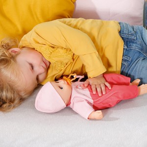 عروسک بیبی بورن مدل نوزاد ارتفاع 30 سانتیمتری با قابلیت پس دادن غذای اضافه -Baby Annabell First Cheeky Annabell 30cm