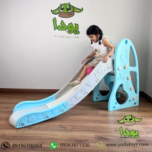 سرسره کودک مدل ملودی رنگ آبی
