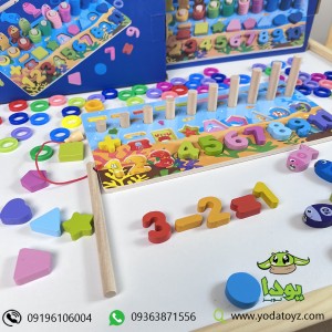 اسباب بازی آموزشی تخته لوگاریتمی کودک برند DOL