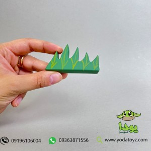 اسباب بازی چوبی طرح چمن