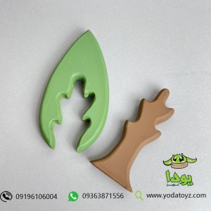 اسباب بازی چوبی مدل درخت سرو