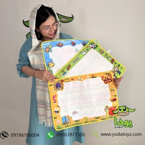 سفره نقاشی با ماژیک رنگ زرد