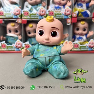 عروسک کوکوملون وارداتی  لباس سبز