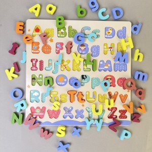 اسباب بازی آموزشی پازل حروف انگلیسی 943