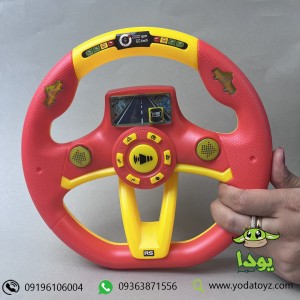 اسباب بازی فرمان موزیکال رنگ قرمز - little driver