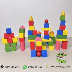 اسباب بازی چوبی بلوک