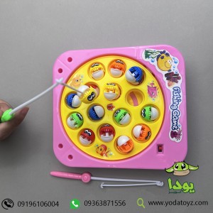 اسباب بازی ست ماهیگیری  رنگ صورتی- FISHING GAME