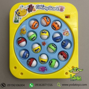 اسباب بازی ست ماهیگیری  زرد- FISHING GAME