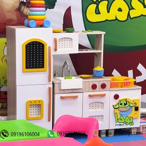 آشپزخانه چوبی کودک مدل کندو