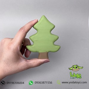 اسباب بازی چوبی درخت کاج