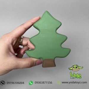 اسباب بازی چوبی مدل درخت پازلی