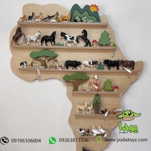 اسباب بازی چوبی قارچ