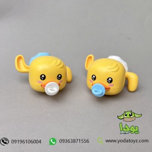 اسباب بازی حمام جوجه اردک کوکی با قابلیت شنا در آب