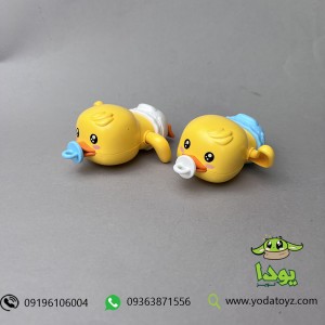 اسباب بازی حمام جوجه اردک کوکی با قابلیت شنا در آب