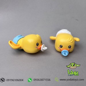 اسباب بازی حمام جوجه اردک کوکی با قابلیت شنا در آب