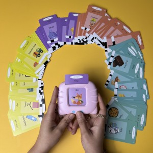 کیت آموزش زبان انگلیسی و فارسی رنگ صورتی