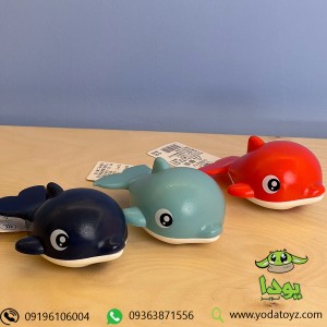اسباب بازی حمام دلفین کوکی شناگر کد 13-888  | dolphins dabble