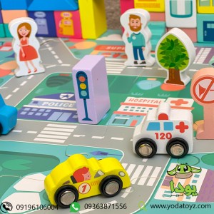 بلوک چوبی خانه سازی بریکس