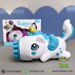 حباب ساز طرح یونیکورن رنگ سبز کد 335-1