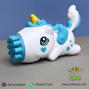 حباب ساز طرح یونیکورن رنگ سبز کد 335-1