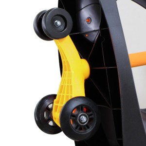 لوپ کار چرخ ژله ای رنگ مشکی زرد LOOPCAR