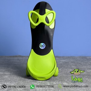 لوپ کار چرخ ژله ای رنگ مشکی سبز LOOPCAR