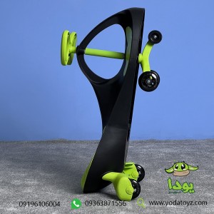 لوپ کار چرخ ژله ای رنگ مشکی سبز LOOPCAR