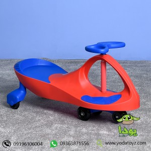 لوپ کار چرخ ژله ای رنگ قرمز آبی LOOPCAR