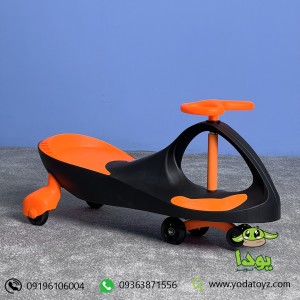 لوپ کار چرخ ژله ای رنگ مشکی نارنجی LOOPCAR