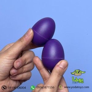 شیکر تخم مرغی رنگ بنفش